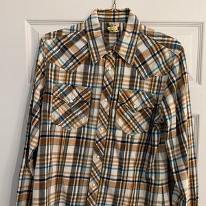 True Religion men’s flannel XL